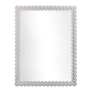 Fleur Home Carnival Chaos Rectangle Mirror in Lite Lavender, 36x48 For Sale