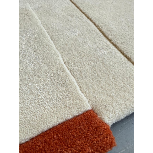 Modern Asymmetric Square Rug by Tisca Tiara, Austria For Sale - Image 11 of 18