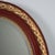 Oval Mirror in Mahogany For Sale - Image 4 of 8