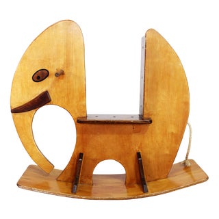 Vintage Rocking Elephant, 1970s For Sale