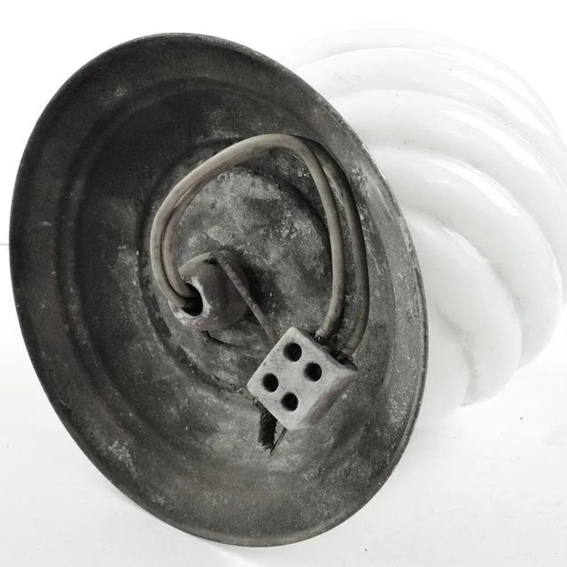 Art Deco Pendant Lamp, Poland, 1930s, in Good conditions. Designed 1920 to 1949 European Plug (up to 250V).The wiring of...