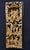 Early 20th Century Chinese Gilt Lacquer Carved Wood Panels, Set of 3 - Figural Court Scenes, Qing/Republic Period For Sale - Image 5 of 5
