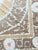 Mid-Century Modern Suzani Embroidered Wall Hanging - Neutral Tan Uzbek Tablecloth For Sale - Image 3 of 9