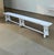 French Wooden Farmhouse Garden Bench, 1960s For Sale - Image 10 of 10