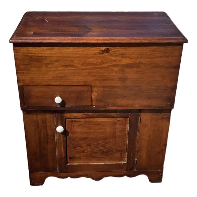 Antique 19th Century Pine Dry Sink For Sale