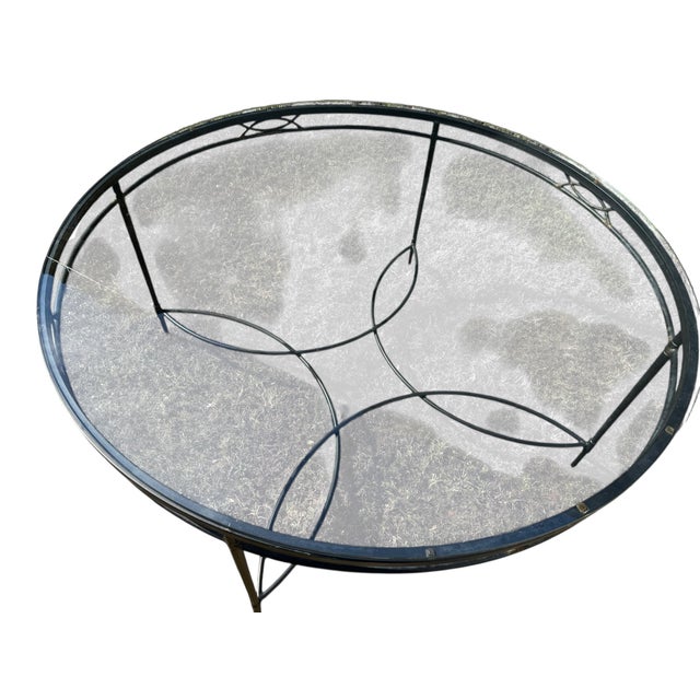 Metal Janus Et Cie 'Amalfi' Patio Set, 7pcs For Sale - Image 7 of 11