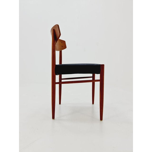 Brown Danish Teak Dining Chair from AM Mobler, 1960s For Sale - Image 8 of 10