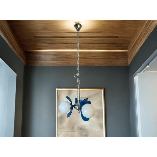 Mid-Century Modern Mid-Century Modern Spanish Ceiling Lights with 3 Lights, 1970s For Sale - Image 3 of 9