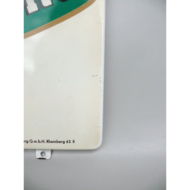 Advertising Sign in Folded Sheet Metal, 1950s For Sale - Image 13 of 18