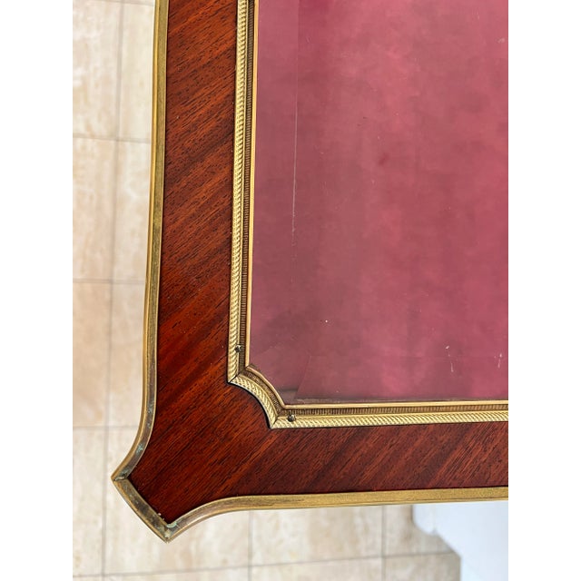 19th Century Louis XV Style Fruitwood Vitrine Table For Sale - Image 9 of 13