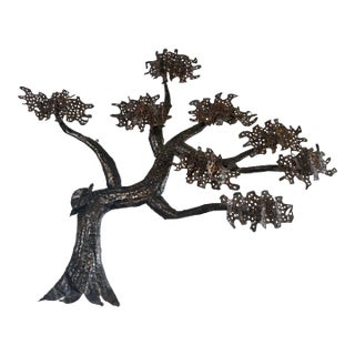 Brutalist Tree Sculpture For Sale
