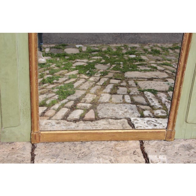 Wood Large Louis XV Regency Trumeau For Sale - Image 7 of 10