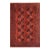 Tribal Kargahi Rust/Blue Wool Rug - 6'11'' X 10'2'' For Sale