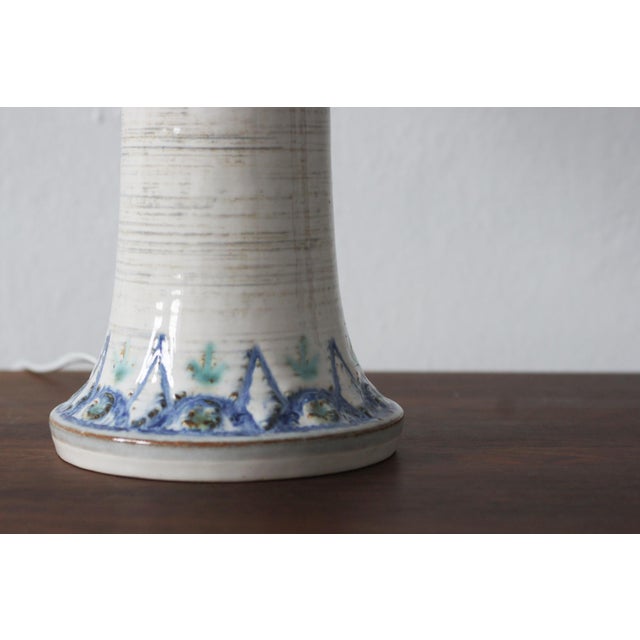 Vintage Ceramic Table Lamp from Søholm, Denmark, 1960s For Sale - Image 4 of 7