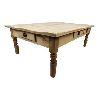 Ash Farmhouse Coffee Table For Sale