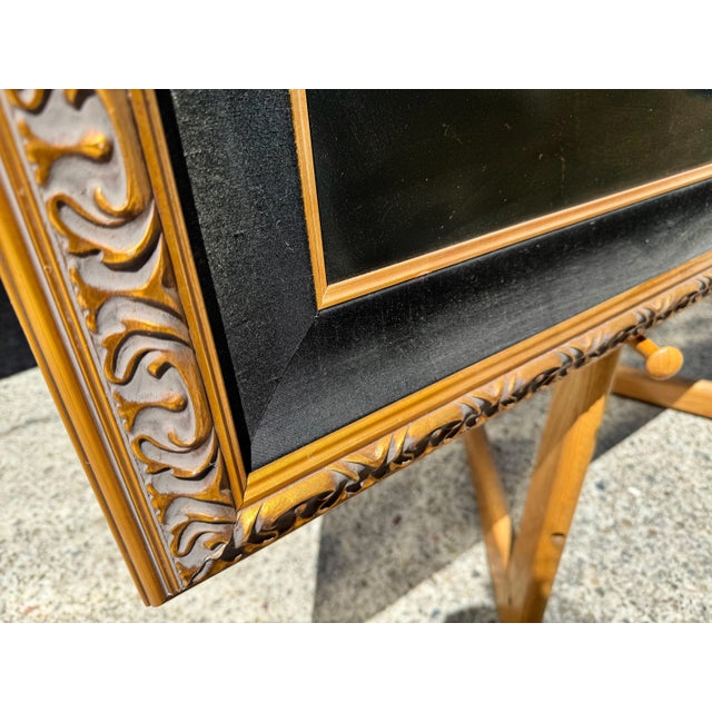 Textile Chen Yifei "Beautiful Musicians" Framed Hand Embellished Giclee on Canvas For Sale - Image 7 of 8