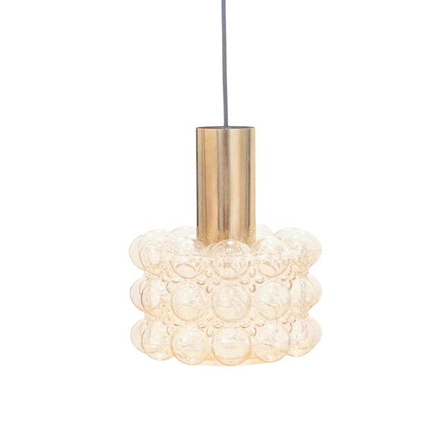 Mid-Century Modern Mid-Century Modern Bubble Glass Ceiling Light by Helena Tynell for Limburg, Germany, 1960s For Sale - Image 3 of 9