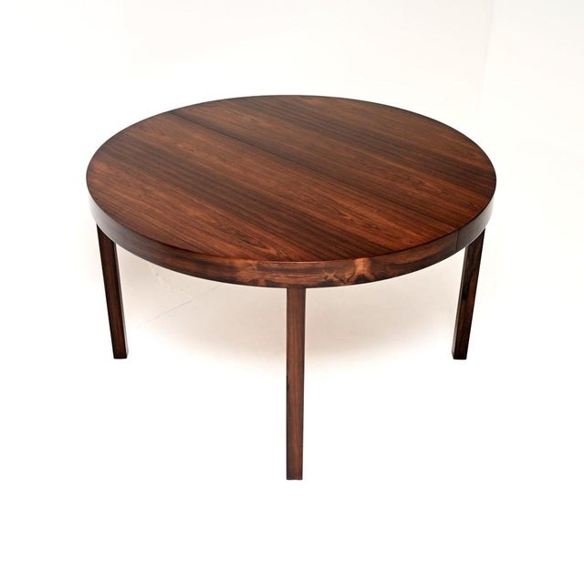 Vintage Danish Extending Dining Table by Ole Wanscher, 1960 For Sale - Image 11 of 11