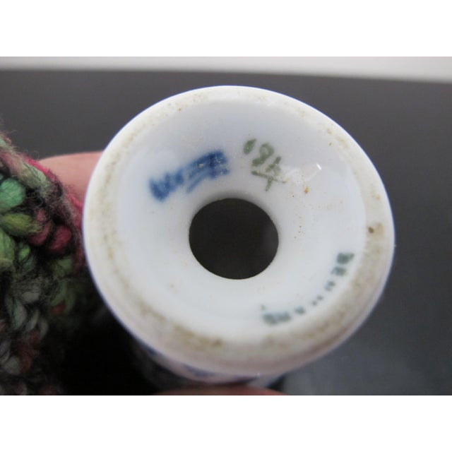 Ceramic Royal Copenhagen Denmark Plain Blue Fluted Porcelain Single Salt Shaker 480 For Sale - Image 7 of 7