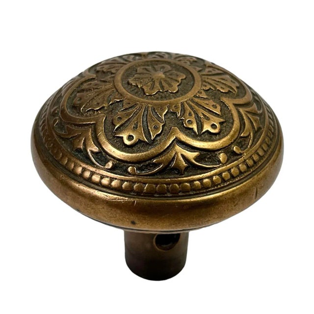 Add a finishing touch of quality hardware to your door with this exceptional American cast bronze door knob produced by...
