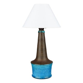 Table Lamp in Ceramic by Nils Kähler, Denmark, 1960 For Sale