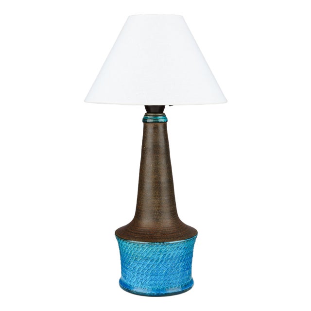 Table Lamp in Ceramic by Nils Kähler, Denmark, 1960 For Sale