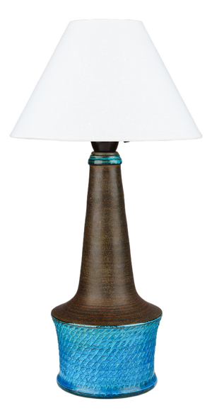 Table Lamp in Ceramic by Nils Kähler, Denmark, 1960