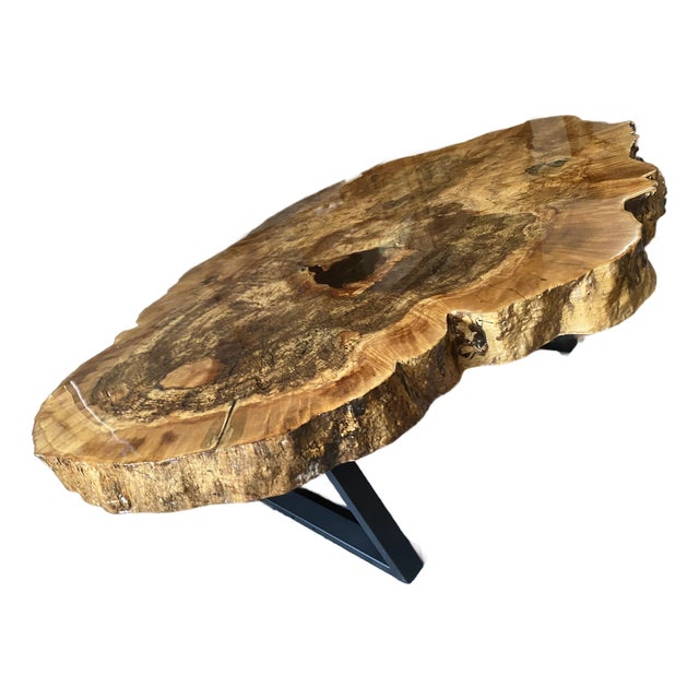 Maple Burl Table For Sale