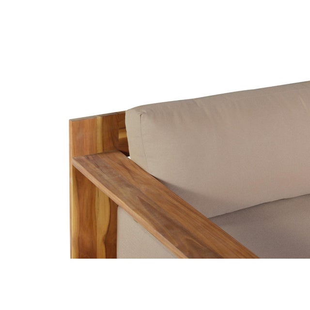 Imperial Grove Outdoor Solid Teak Wood- 84" For Sale In Chicago - Image 6 of 15