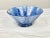 Beautiful vintage serving bowl. Blue and white geometric design. Has an Asian feel to the piece. Perfect for nuts, candies...