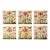Gallery Wall Installation 'Insects and Flowers' Botanical Floral Prints | Unframed For Sale