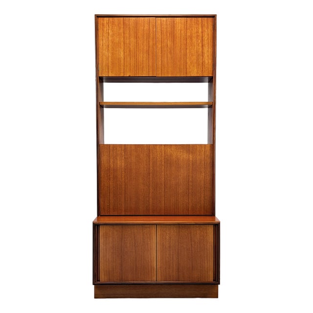 Form 5 Teak Wall Unit by R. Bennett for G-Plan, 1970s For Sale