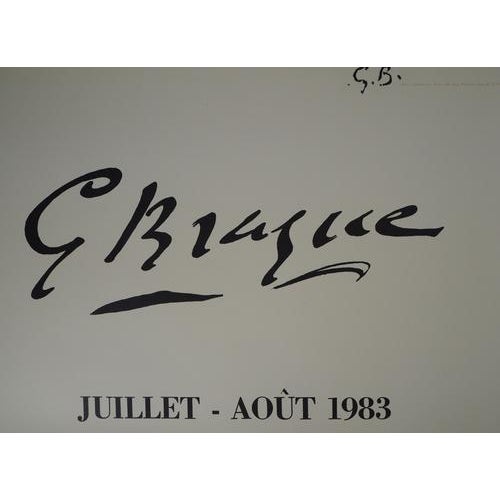 After Georges Braque, The Doves, Lithograph For Sale - Image 7 of 8