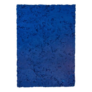 Sediments in Blue Sculptural Object by Caspi Ceramics Nl For Sale