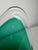 Glass Murano Sommerso Art Glass Bowl in Green and Clear Glass, Italy, 1960s For Sale - Image 7 of 8