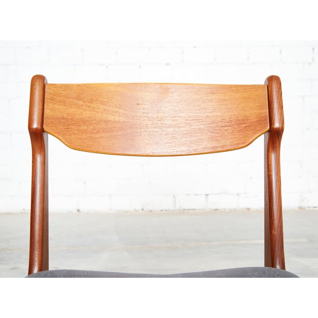 Teak Dining Chairs by Erik Buch for Anderstrup Møbelfabrik, 1960s, Set of 6 For Sale - Image 9 of 11