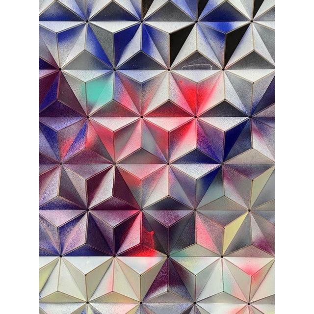 Sebastian Welzel, Fis-9 Topographie, 2026, Laminated Cardboard, Limited Edition 1 of 1 For Sale - Image 6 of 11