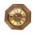 Wood Ebg Wooden Wall Clock, Germany 1980s For Sale - Image 7 of 12