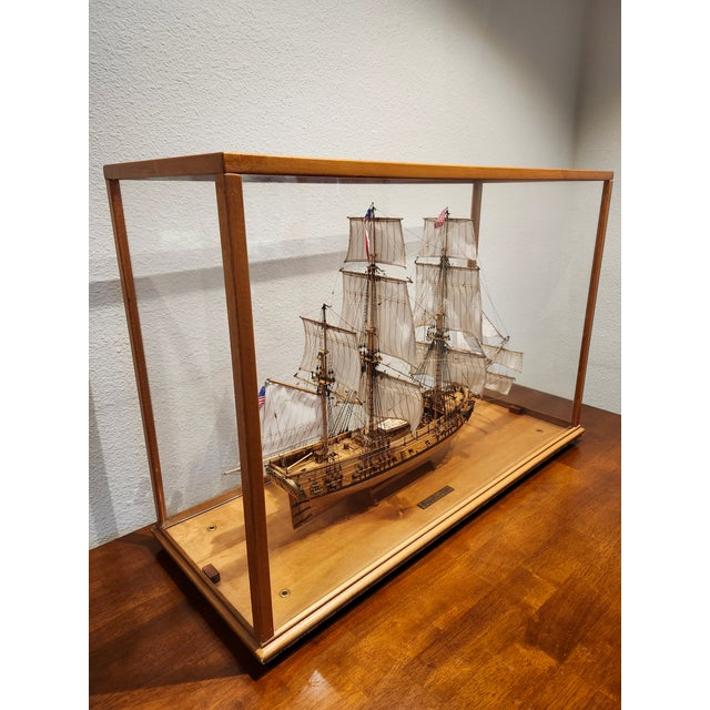 1960s Vintage Ship Model - the "Rattlesnake", by Lee Scehmerhorn For Sale - Image 5 of 9