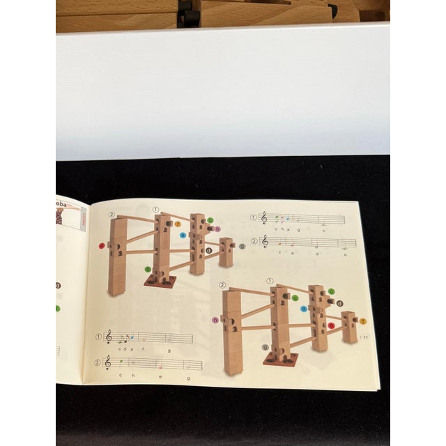 Wood Rare Vintage Xyloba Mezzo Orchestra Musical Marble Run For Sale - Image 7 of 8