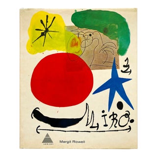 Joan Miro Vintage 1970 First Edition Mid Century Modernist Lithograph Print Large Hardcover Art Book For Sale
