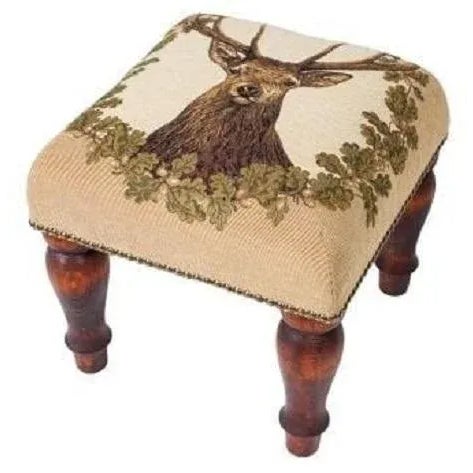 This striking and versatile medium sized stool is a welcome addition to any home decor. Featuring hand polished solid...