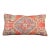 Vintage Anatolian Oushak Pillow – Tribal Handwoven Rug Cushion Cover -19'' X 35'' For Sale