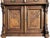 Wood Antique French Art Nouveau Oak Buffet with Floral Details, 1890s For Sale - Image 7 of 12