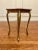 Mid 20th Century Baroque Italian Florentine Gold Gilt and Cream Square Side Accent Table For Sale - Image 5 of 12