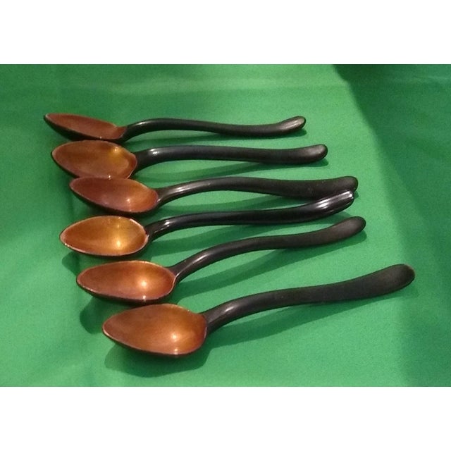 Vintage Far East Lacquer Set For Sale - Image 9 of 13