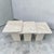 Stone 1980s Vintage Tall Marble Nesting Tables For Sale - Image 7 of 18