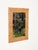 Wonderful Mid-Century large rectangular mirror entirely made of bamboo and woven rattan wicker. This beautiful French...