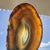 Stone Vintage Agate Quartz Slab Ashtray/Vide Poche/Catch-All For Sale - Image 7 of 10