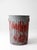 Antique Galvanized Utility Can With Red Paint For Sale - Image 6 of 17